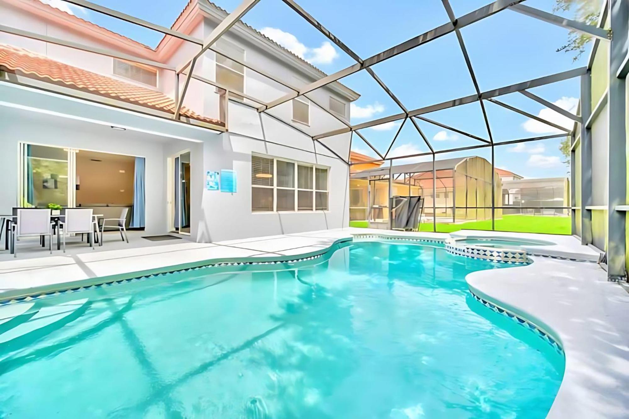 6Br Resort Home Near Disney - With Private Pool Hot Tub And Games Room Kissimmee Exterior foto
