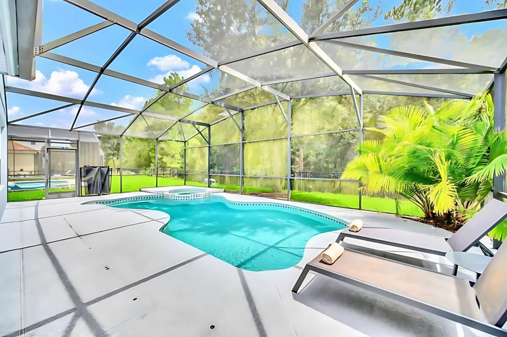 6Br Resort Home Near Disney - With Private Pool Hot Tub And Games Room Kissimmee Exterior foto